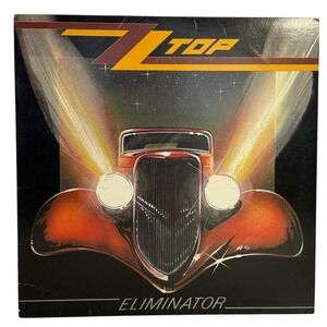 ZZ Top Eliminator Vinyl LP 1983 Warner Bros RCA Music Service Rock Album